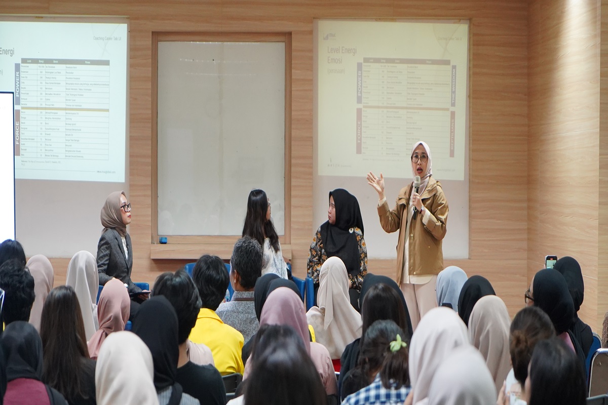 Coaching Career Talk Vokasi UI 2024, Direktur MUC Tekankan Pentingnya Soft Skills di Dunia Kerja